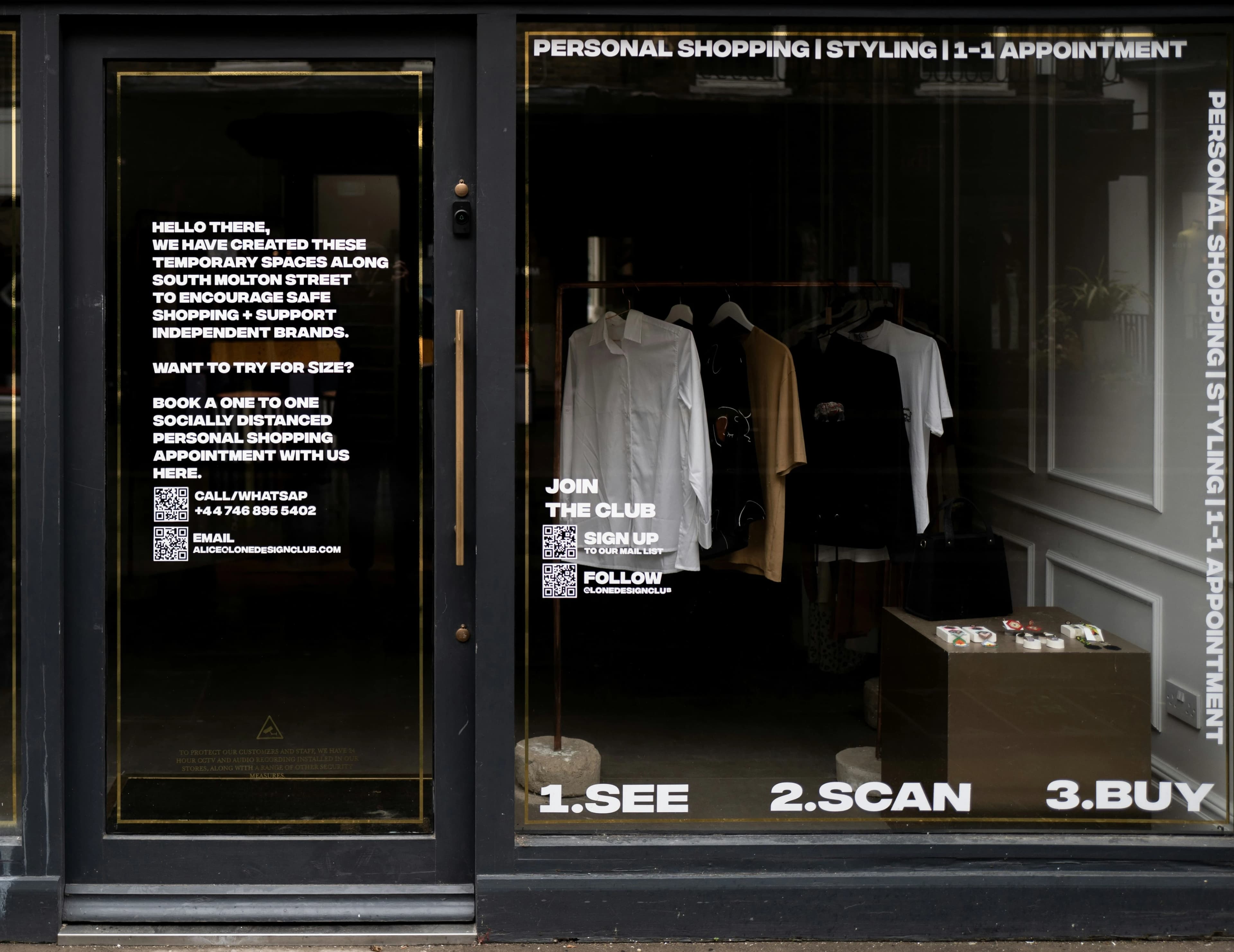Modern retail store with digital point-of-sale systems, e-commerce integration, and customer engagement technology