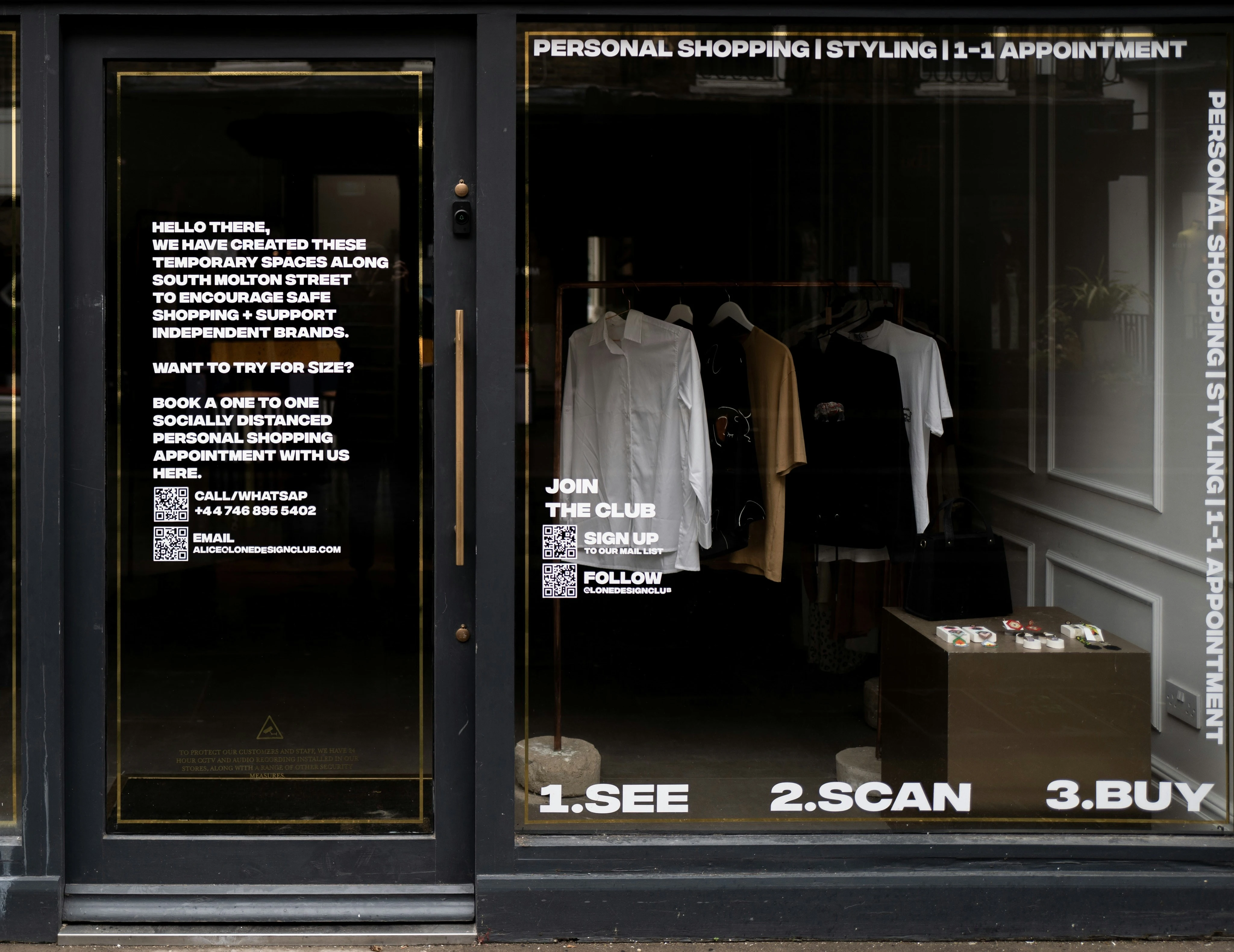 Modern retail store with digital point-of-sale systems, e-commerce integration, and customer engagement technology